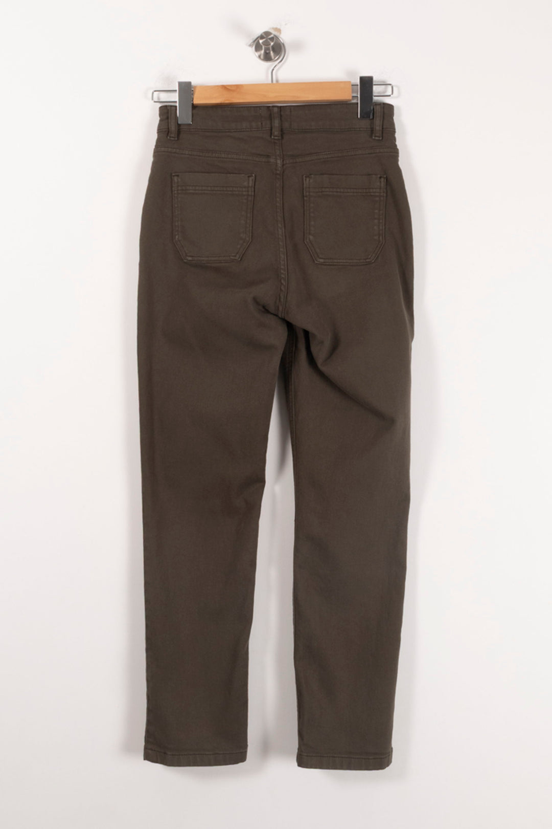 Pantalon Chino Vert - Taille S/36 de la marque Maison 123 | PARAD90663 - Vendu par Paradigme - Image 4