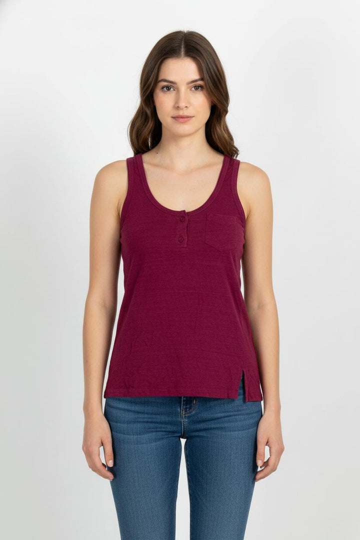 Débardeur Violet - Taille M/38 de la marque Sandro | PARAD90672 - Vendu par Paradigme - Image 1