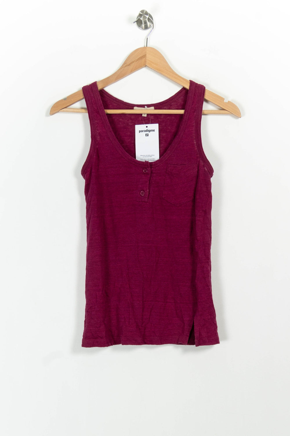 Débardeur Violet - Taille M/38 de la marque Sandro | PARAD90672 - Vendu par Paradigme - Image 2