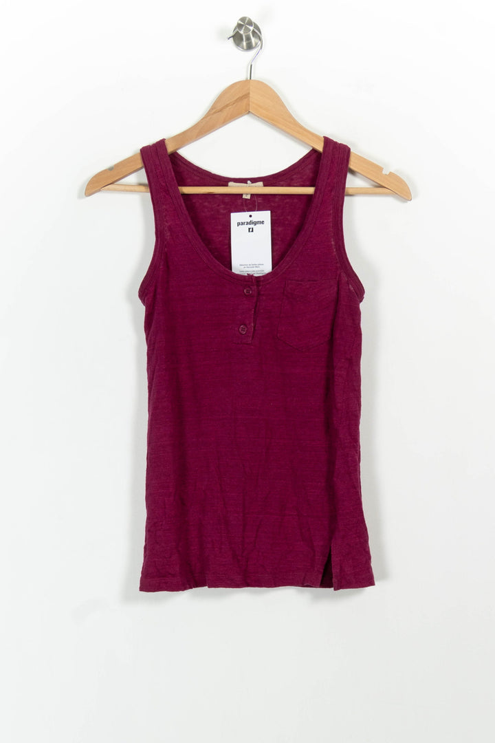 Débardeur Violet - Taille M/38 de la marque Sandro | PARAD90672 - Vendu par Paradigme - Image 2