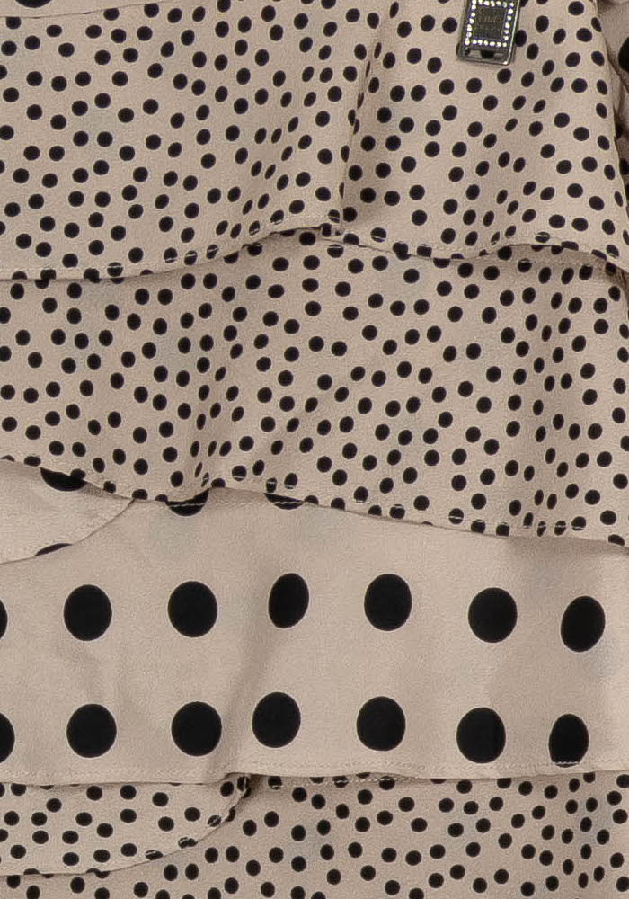 Blouse Beige et Noire - Taille S/36 de la marque Liu Jo | PARAD90676 - Vendu par Paradigme - Image 3