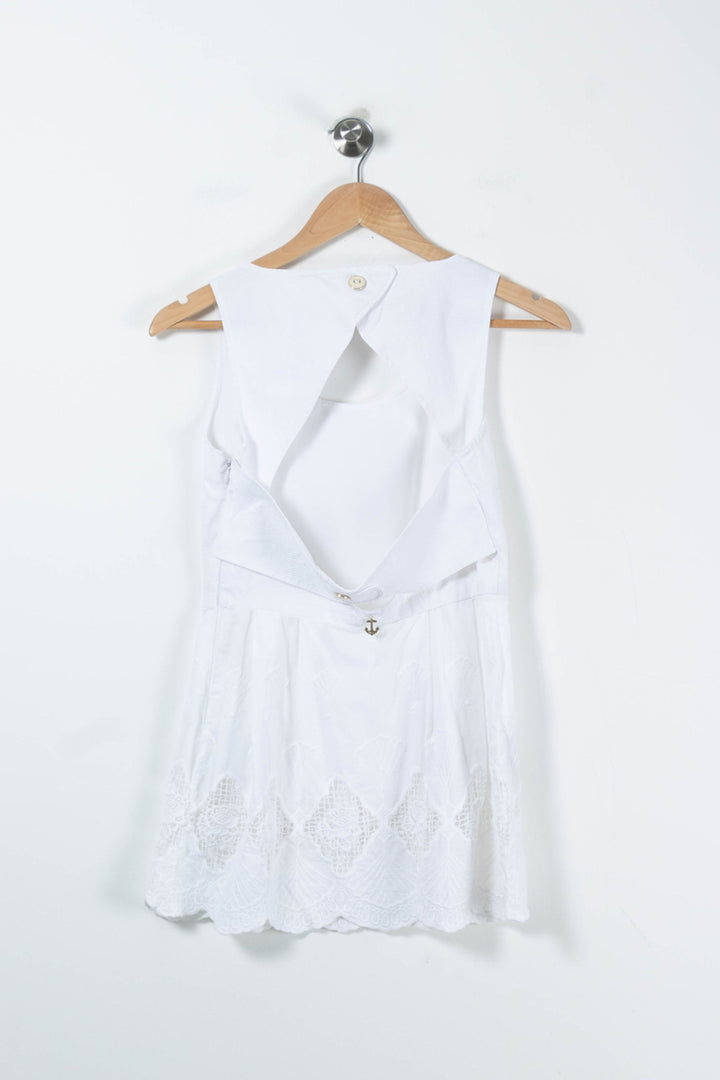 Débardeur Blanc - Taille L/40 de la marque Liu Jo | PARAD90680 - Vendu par Paradigme - Image 4