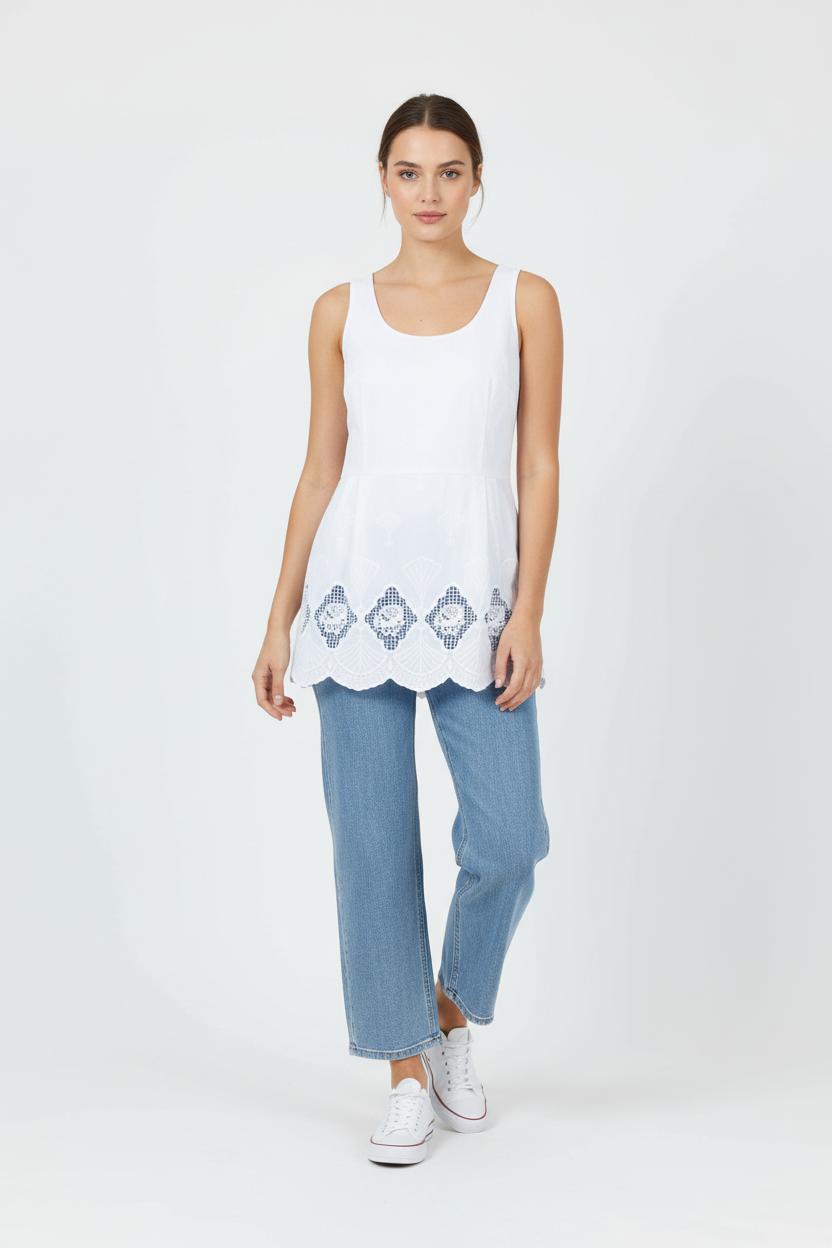 Débardeur Blanc - Taille L/40 de la marque Liu Jo | PARAD90680 - Vendu par Paradigme - Image 1