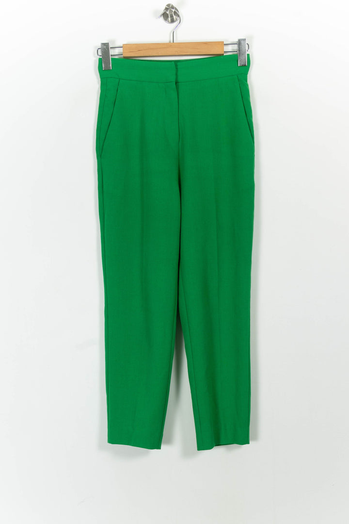 Pantalon Vert - Taille S/36 de la marque Tara Jarmon | PARAD90681 - Vendu par Paradigme - Image 2