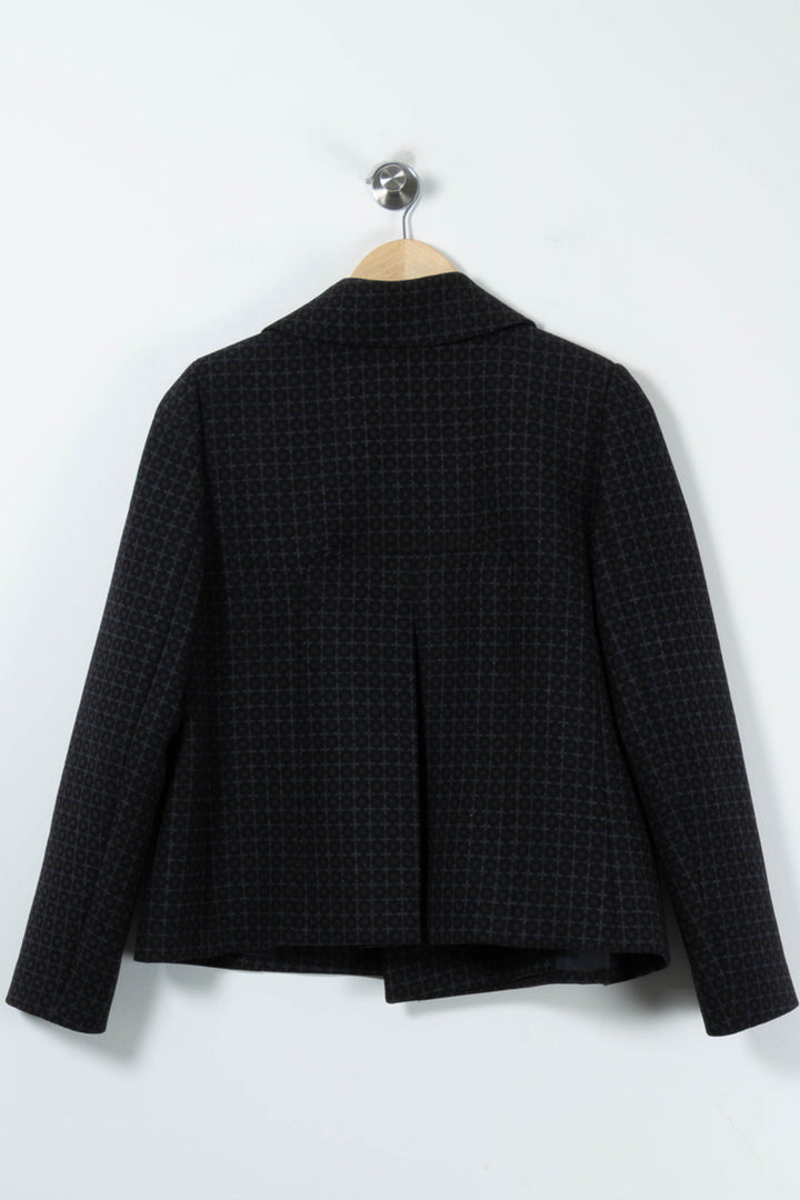 Veste Noire - Taille M/38 de la marque Tara Jarmon | PARAD90682 - Vendu par Paradigme - Image 4