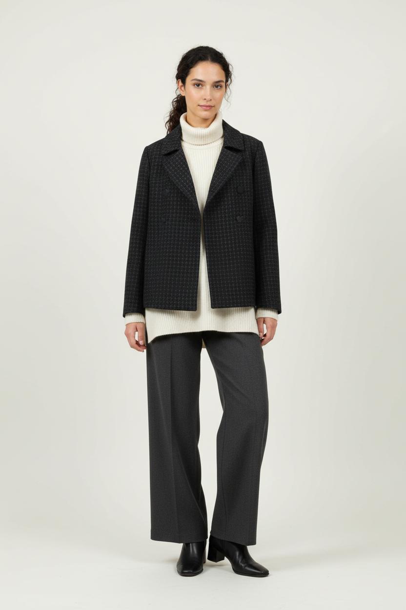 Veste Noire - Taille M/38 de la marque Tara Jarmon | PARAD90682 - Vendu par Paradigme - Image 1