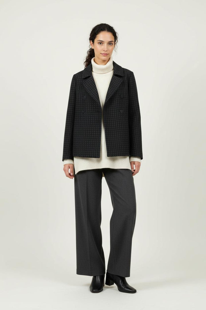 Veste Noire - Taille M/38 de la marque Tara Jarmon | PARAD90682 - Vendu par Paradigme - Image 1