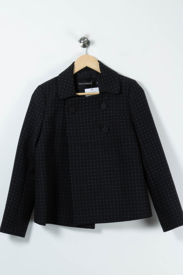 Veste Noire - Taille M/38 de la marque Tara Jarmon | PARAD90682 - Vendu par Paradigme - Image 2