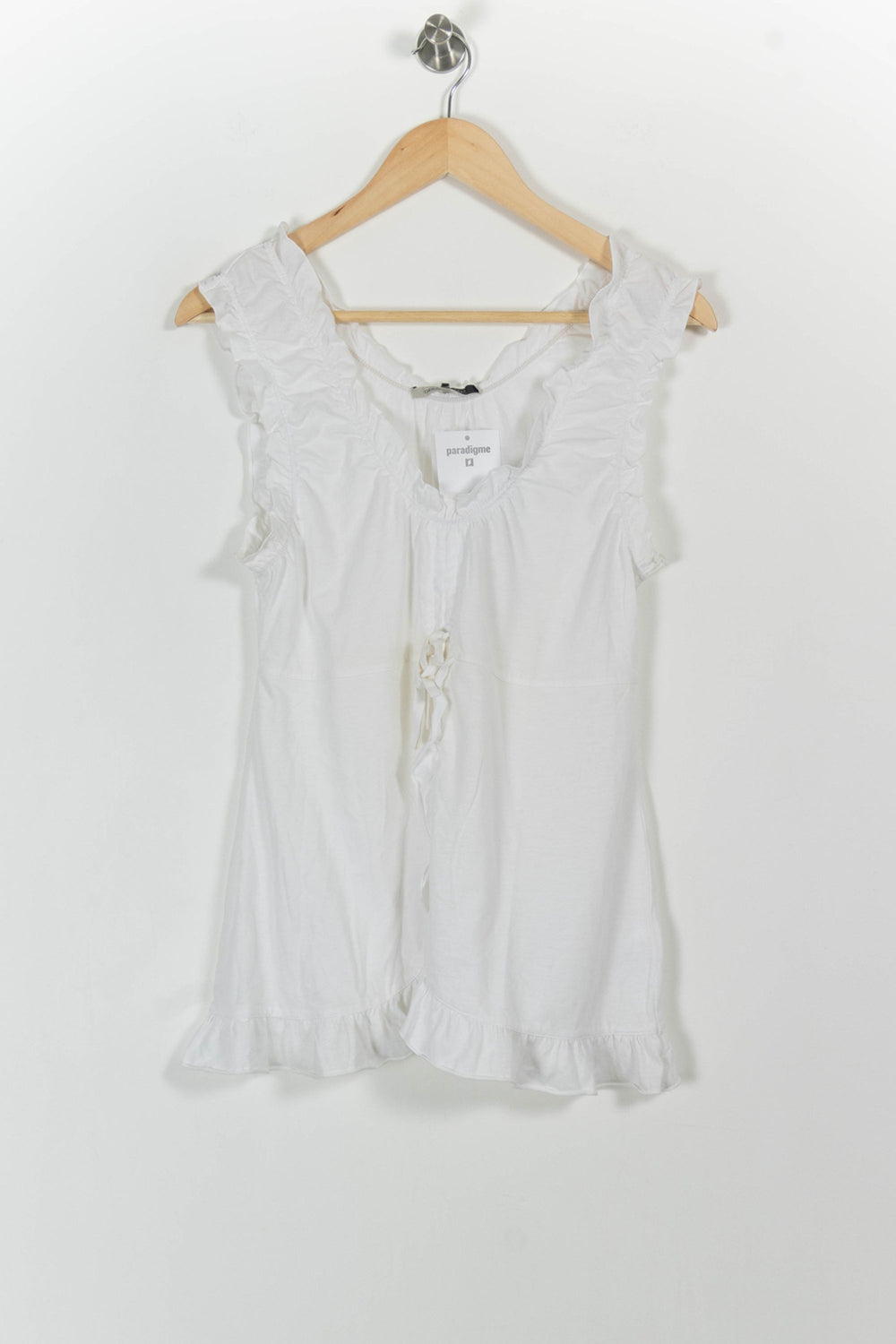 Blouse Blanche - Taille M/38 de la marque Gerard Darel | PARAD90691 - Vendu par Paradigme - Image 2