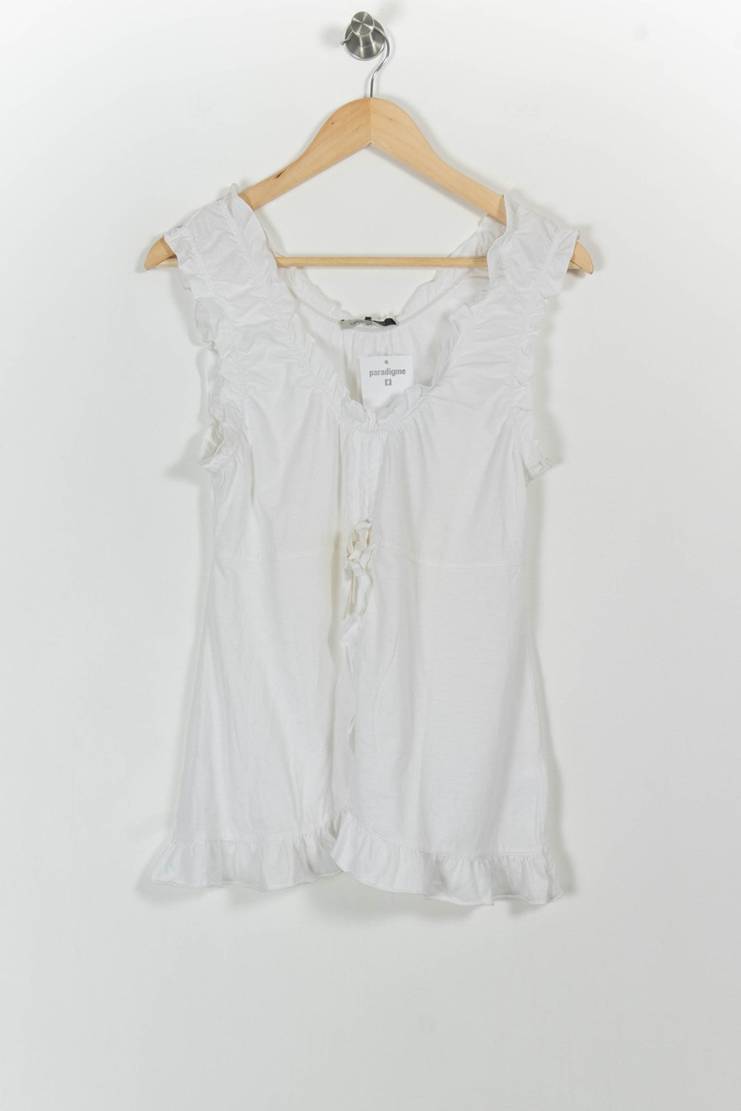 Blouse Blanche - Taille M/38 de la marque Gerard Darel | PARAD90691 - Vendu par Paradigme - Image 2