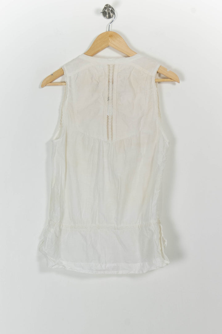 Blouse Blanche - Taille S/36 de la marque Zadig&Voltaire | PARAD90693 - Vendu par Paradigme - Image 4