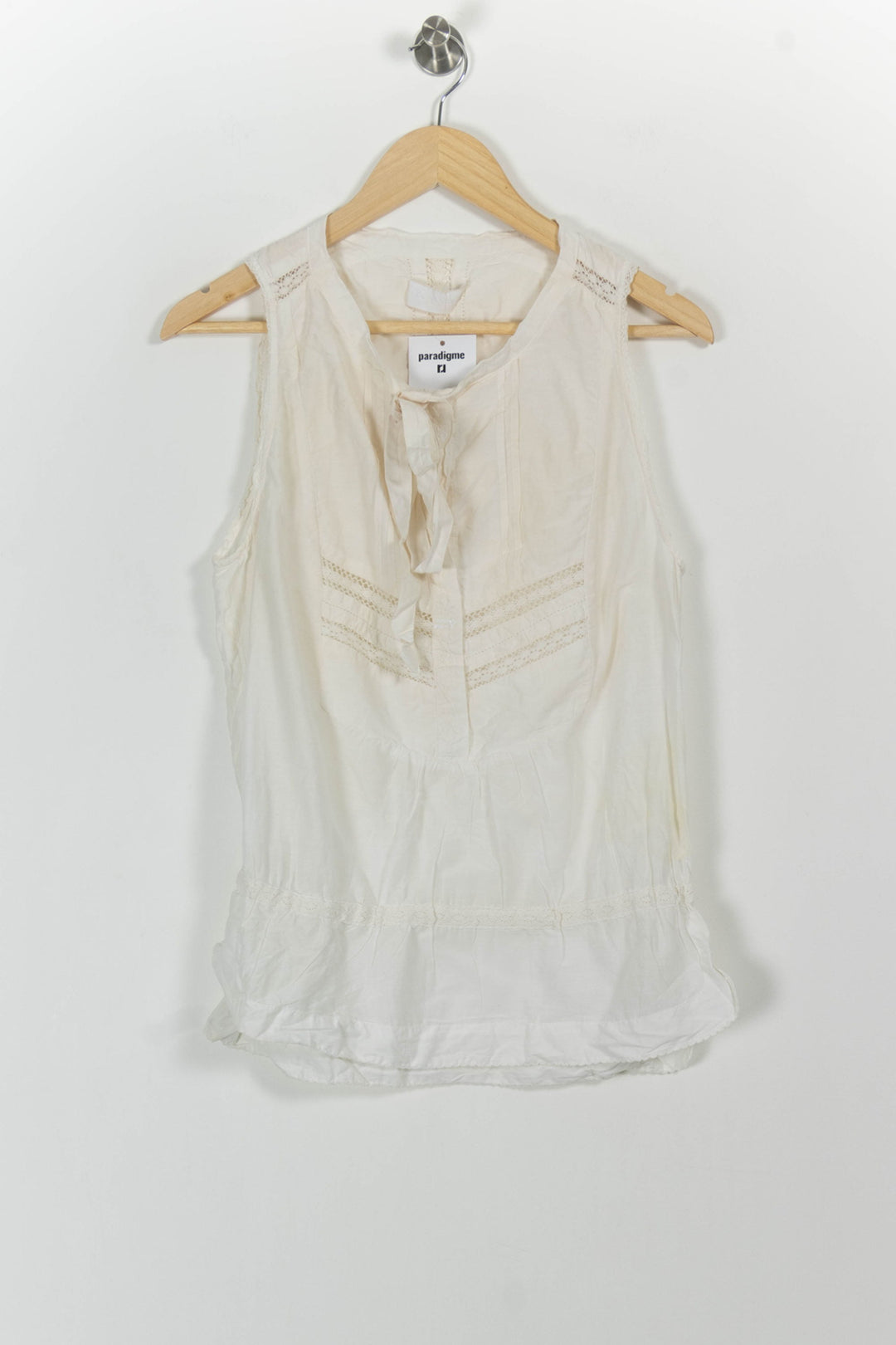 Blouse Blanche - Taille S/36 de la marque Zadig&Voltaire | PARAD90693 - Vendu par Paradigme - Image 2