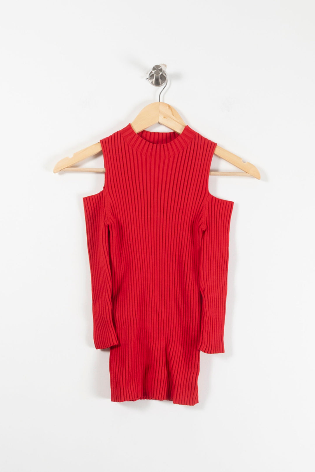 Pull Rouge - Taille S/36 de la marque Maje | PARAD90698 - Vendu par Paradigme - Image 2