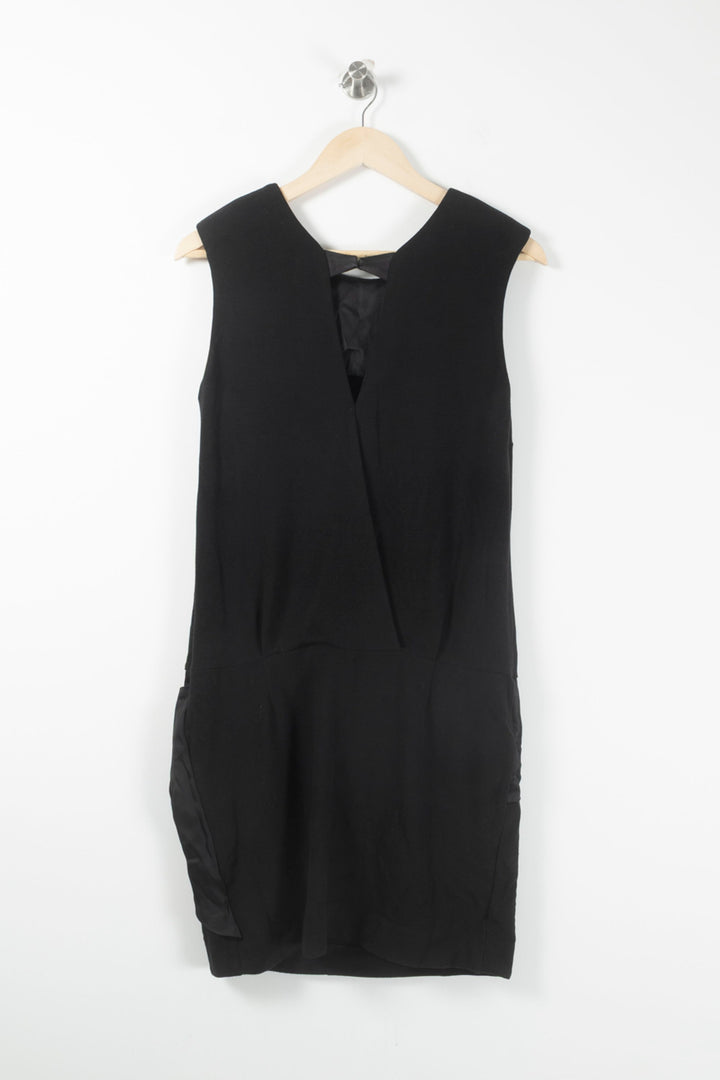 Robe Droite Noire - Taille S/36 de la marque IKKS | PARAD90699 - Vendu par Paradigme - Image 4