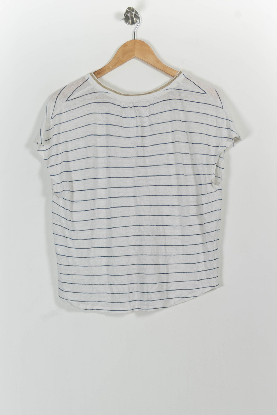 Tee-shirt Blanc et Bleu - Taille S/36 de la marque Pablo | PARAD90703 - Vendu par Paradigme - Image 4