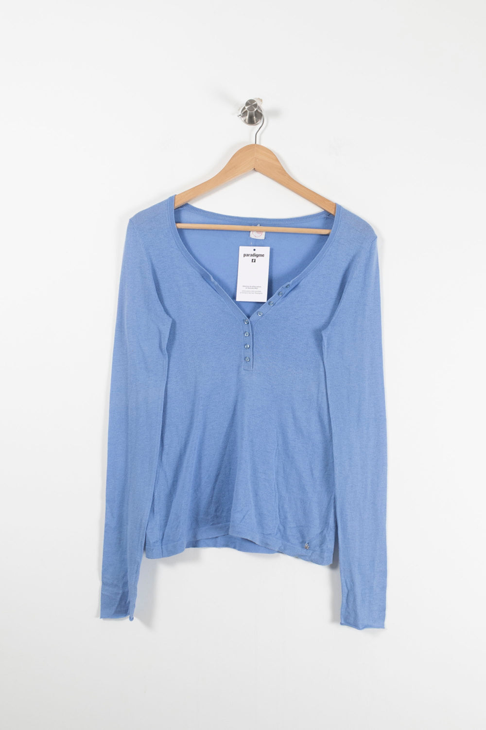 Pull Bleu - Taille S/36 de la marque Des petits hauts | PARAD90704 - Vendu par Paradigme - Image 2