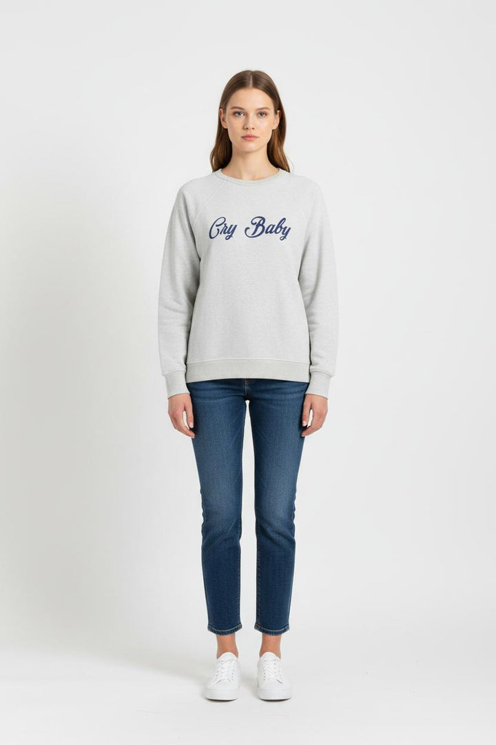Sweatshirt Gris clair - Taille L/40 de la marque Soeur | PARAD90709 - Vendu par Paradigme - Image 1