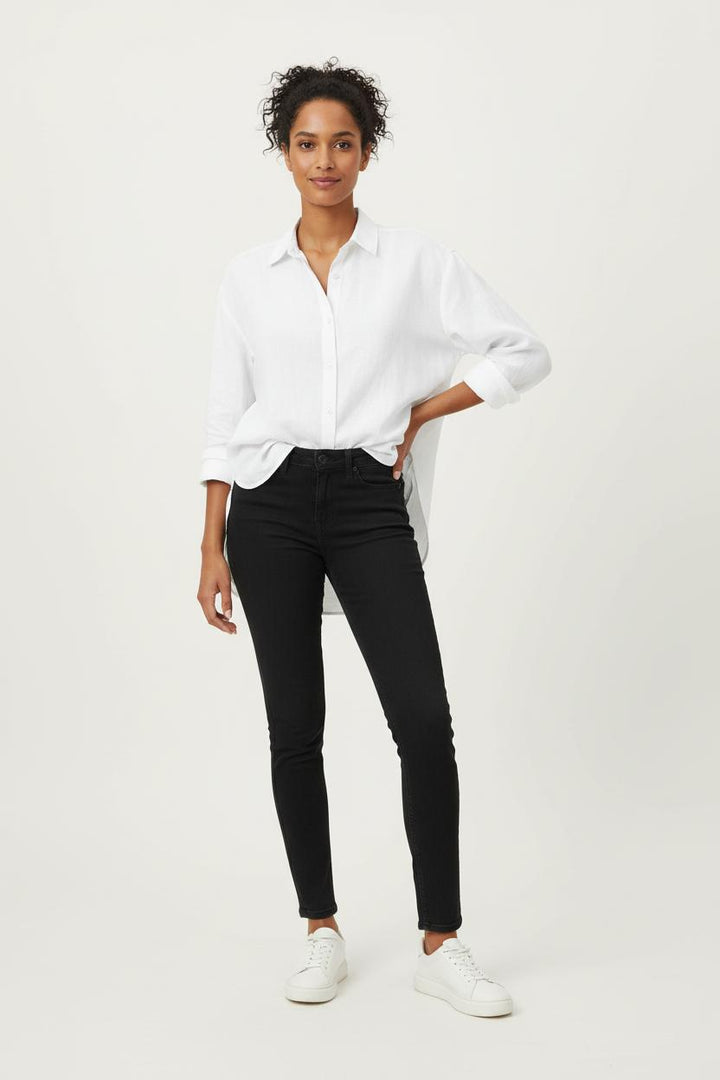 Jean Skinny Noir - Taille XS/34 de la marque The Kooples | PARAD90713 - Vendu par Paradigme - Image 1