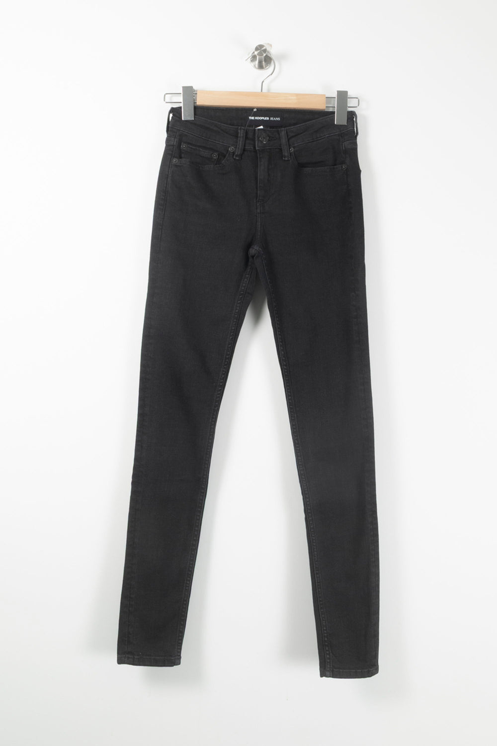 Jean Skinny Noir - Taille XS/34 de la marque The Kooples | PARAD90713 - Vendu par Paradigme - Image 2