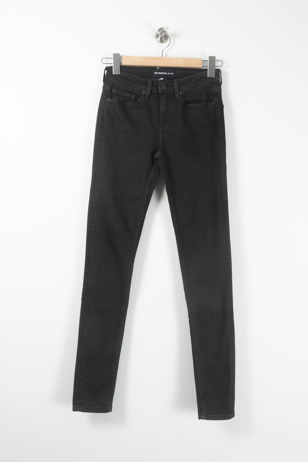 Jean Skinny Noir - Taille XS/34 de la marque The Kooples | PARAD90713 - Vendu par Paradigme - Image 2