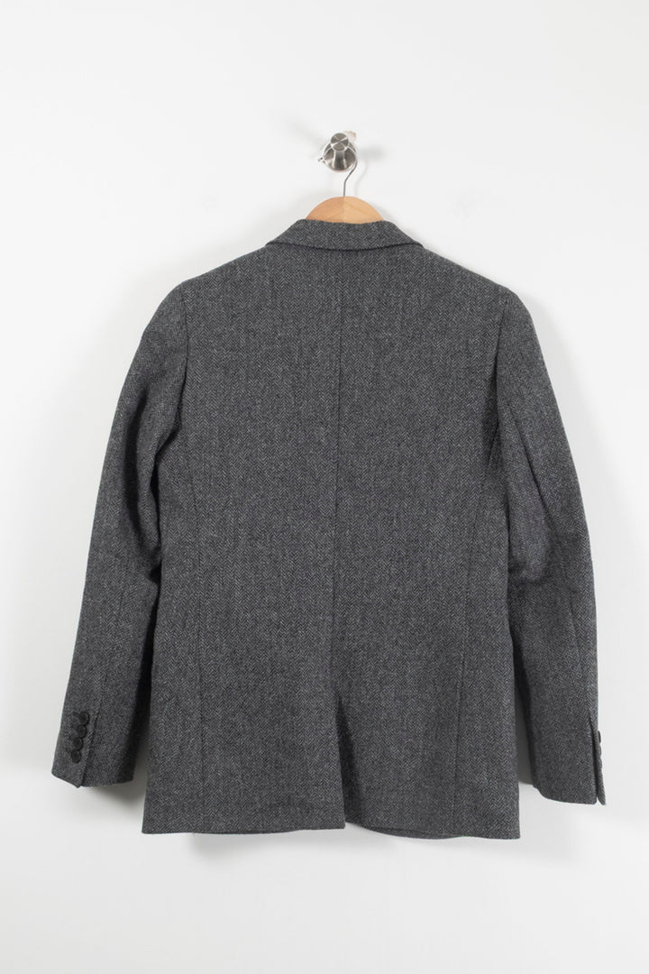 Veste De Tailleur Grise - Taille XS/34 de la marque The Kooples | PARAD90715 - Vendu par Paradigme - Image 4