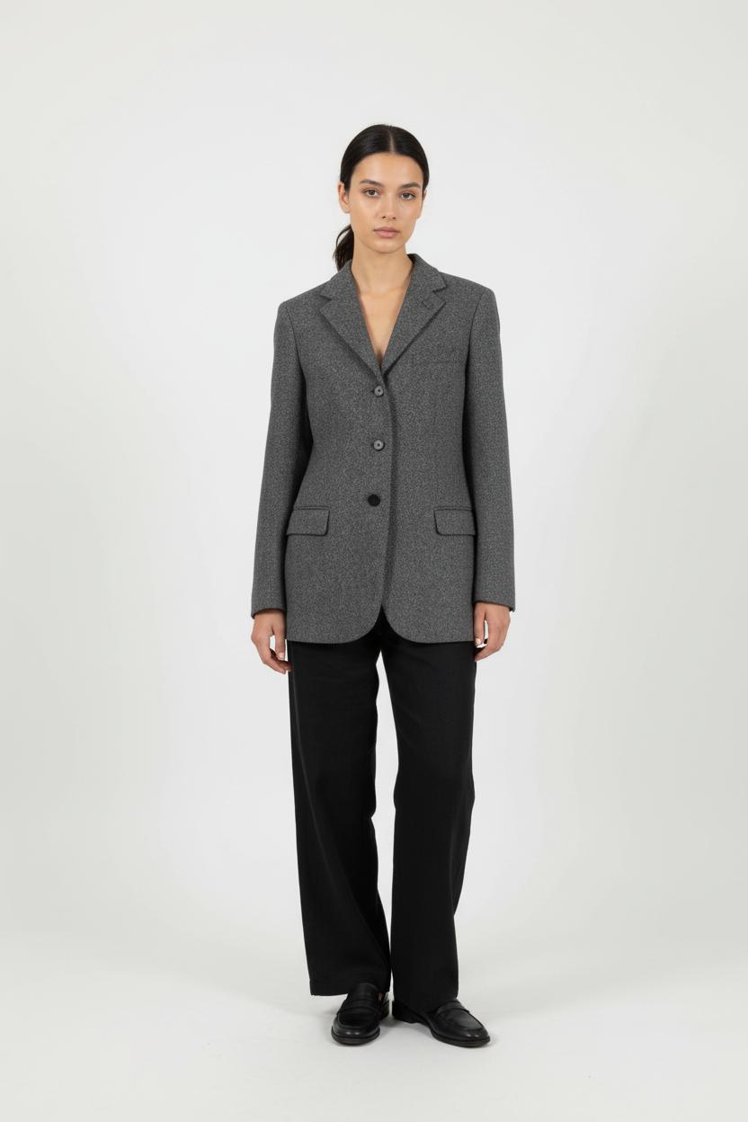 Veste De Tailleur Grise - Taille XS/34 de la marque The Kooples | PARAD90715 - Vendu par Paradigme - Image 1