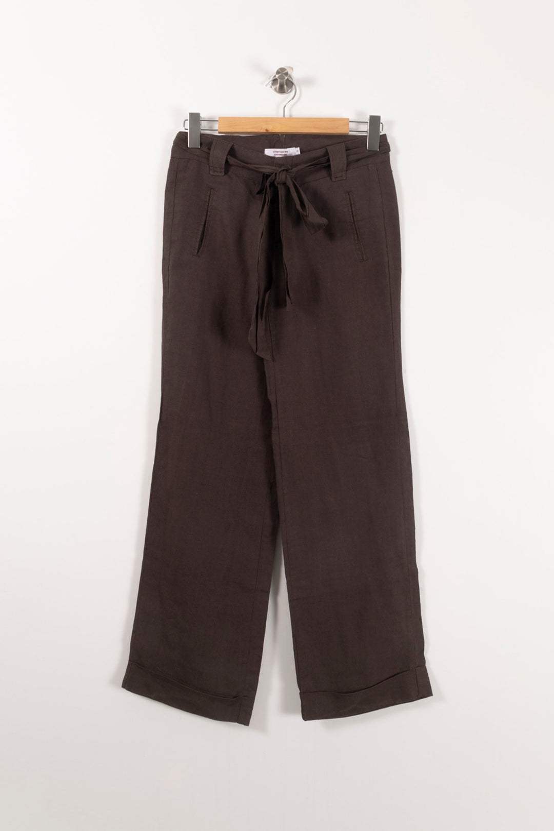 Pantalon Large Marron - Taille M/38 de la marque Comptoir des Cotonniers | PARAD90719 - Vendu par Paradigme - Image 2