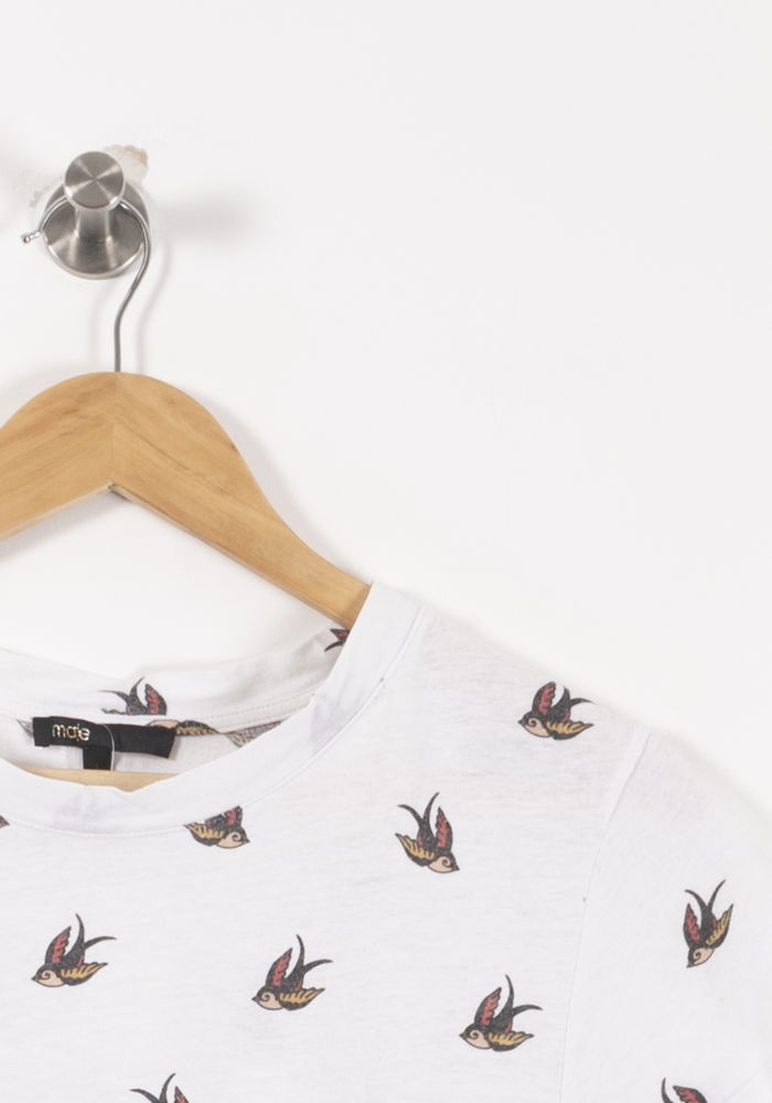 Tee-shirt Blanc - Taille S/36 de la marque Maje | PARAD90728 - Vendu par Paradigme - Image 3