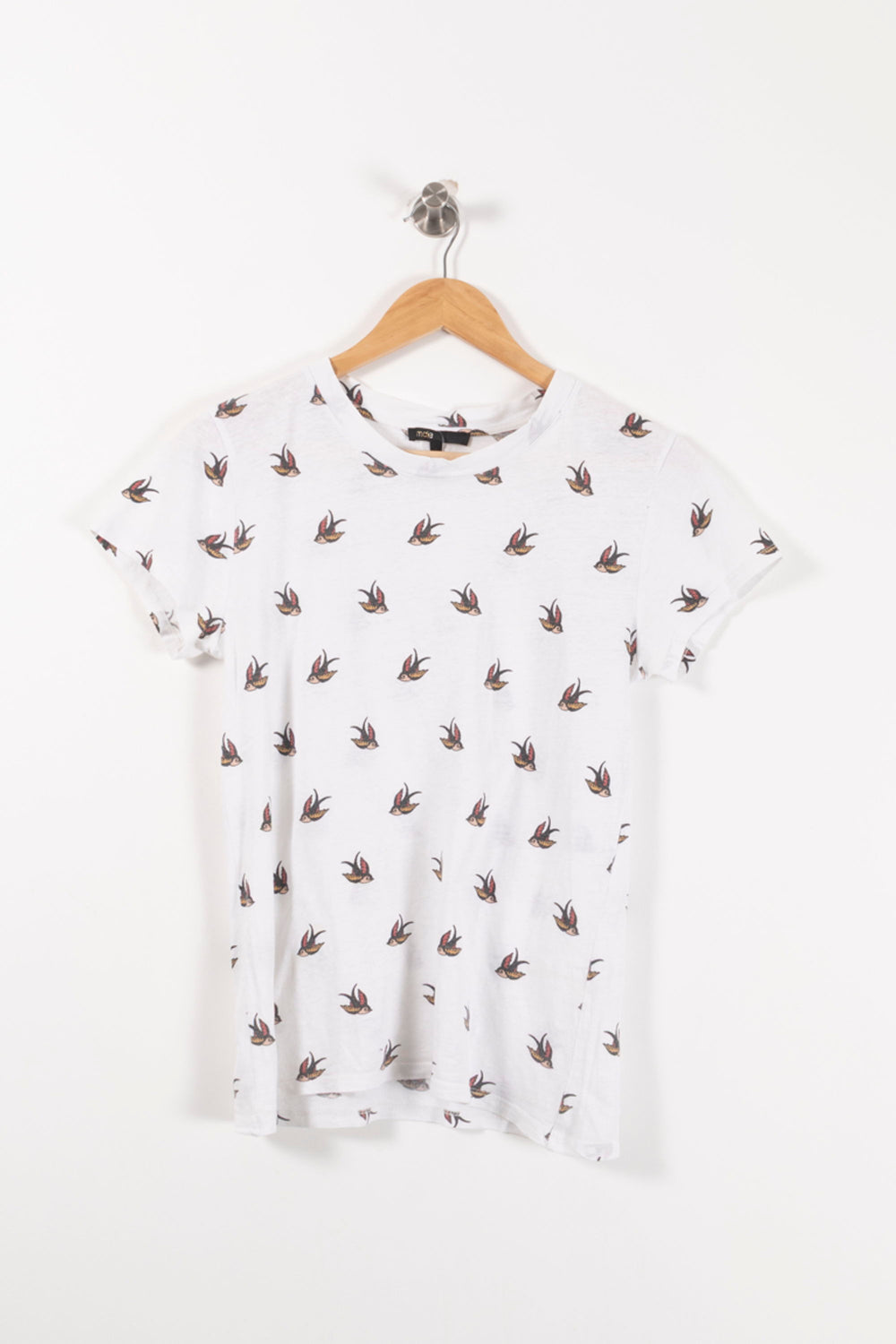 Tee-shirt Blanc - Taille S/36 de la marque Maje | PARAD90728 - Vendu par Paradigme - Image 2