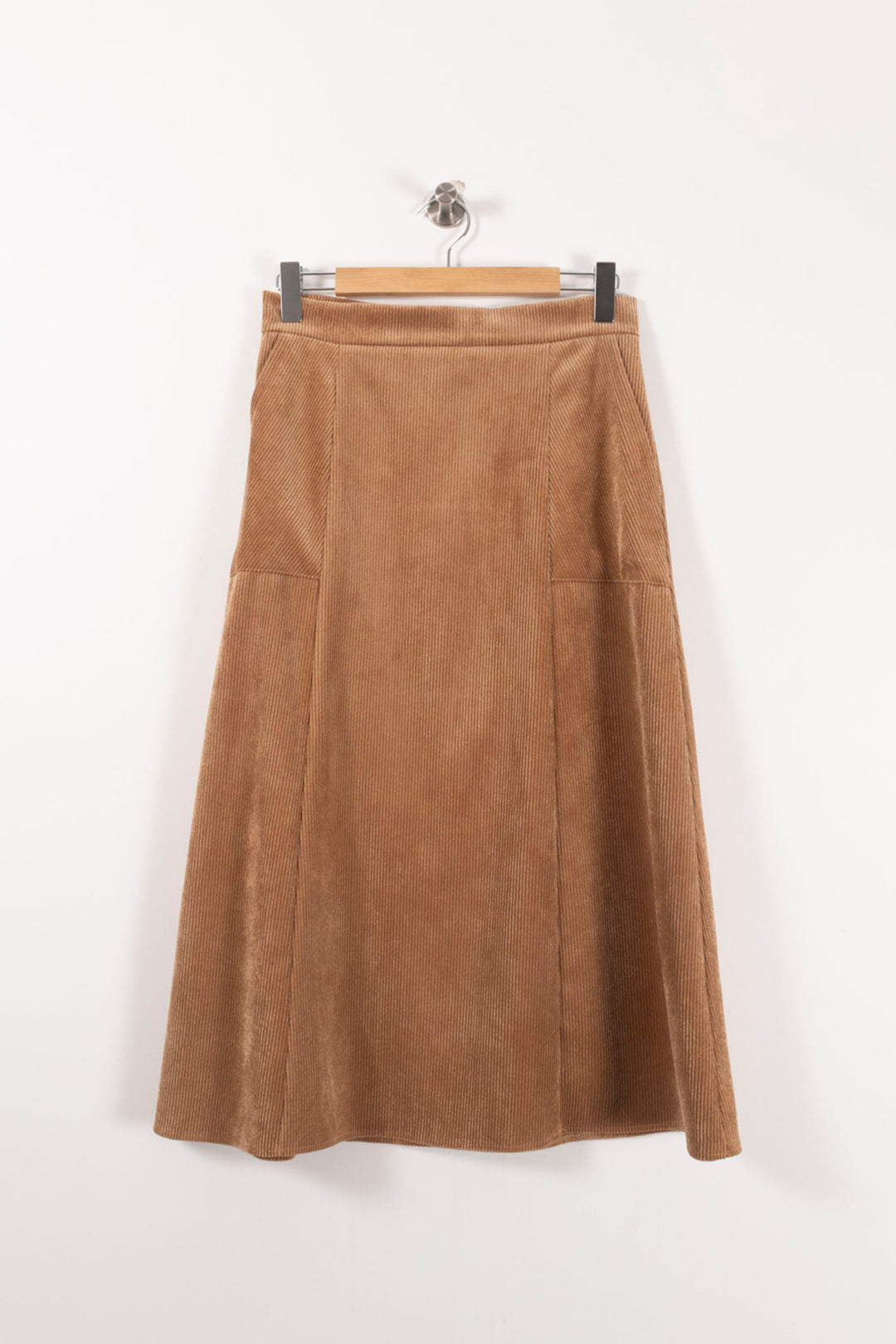 Jupe Midi Marron - Taille M/38 de la marque La Fée Maraboutée | PARAD90737 - Vendu par Paradigme - Image 2