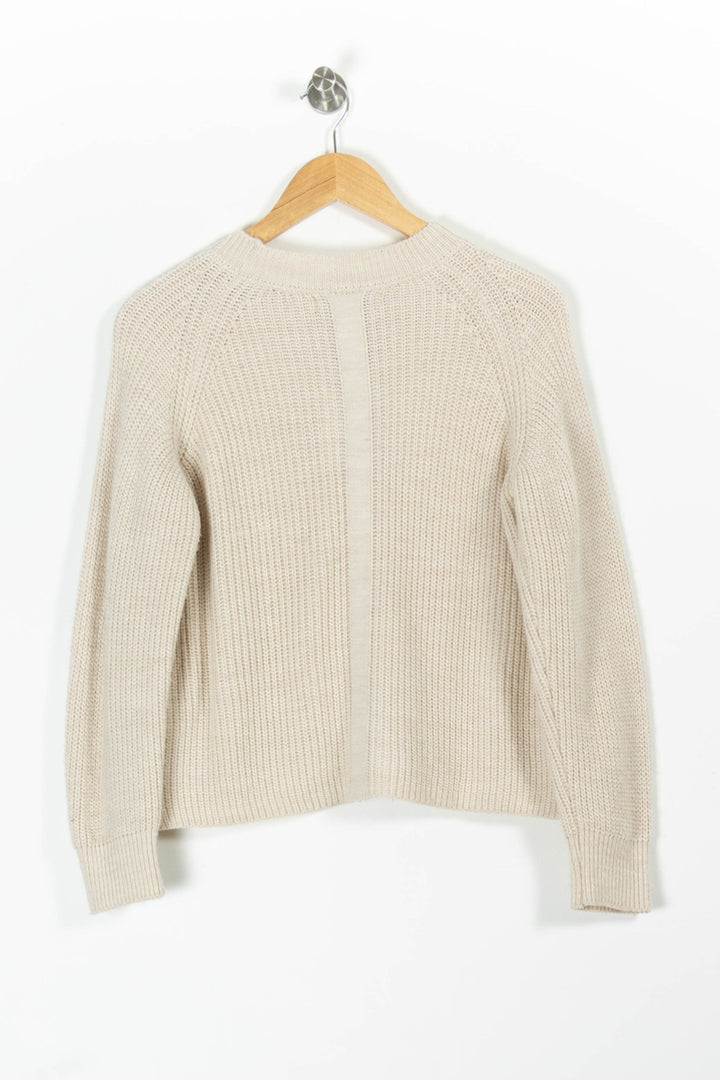 Pull Beige - Taille S/36 de la marque La Fée Maraboutée | PARAD90739 - Vendu par Paradigme - Image 4