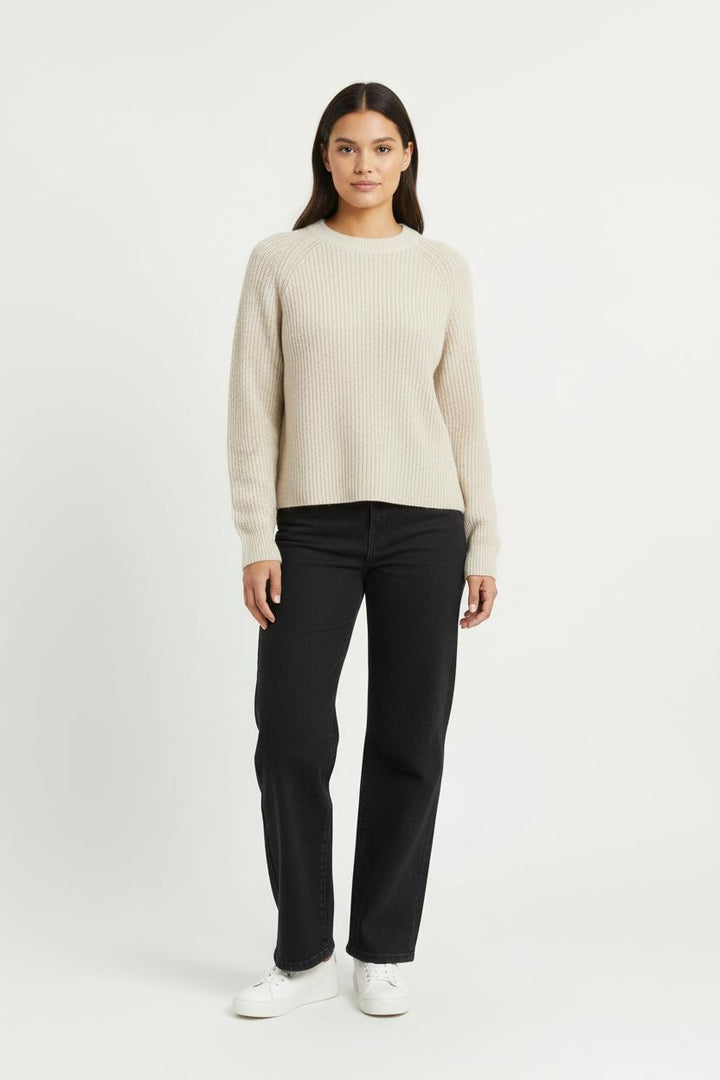 Pull Beige - Taille S/36 de la marque La Fée Maraboutée | PARAD90739 - Vendu par Paradigme - Image 1