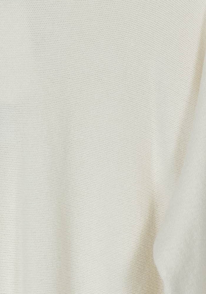 Pull Blanc - Taille M/38 de la marque La Fée Maraboutée | PARAD90742 - Vendu par Paradigme - Image 3