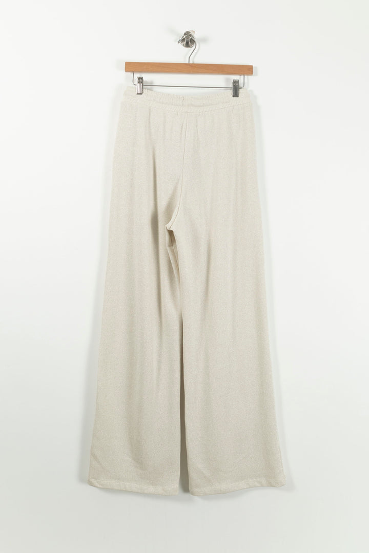 Pantalon Large Blanc - Taille S/36 de la marque La Fée Maraboutée | PARAD90744 - Vendu par Paradigme - Image 4