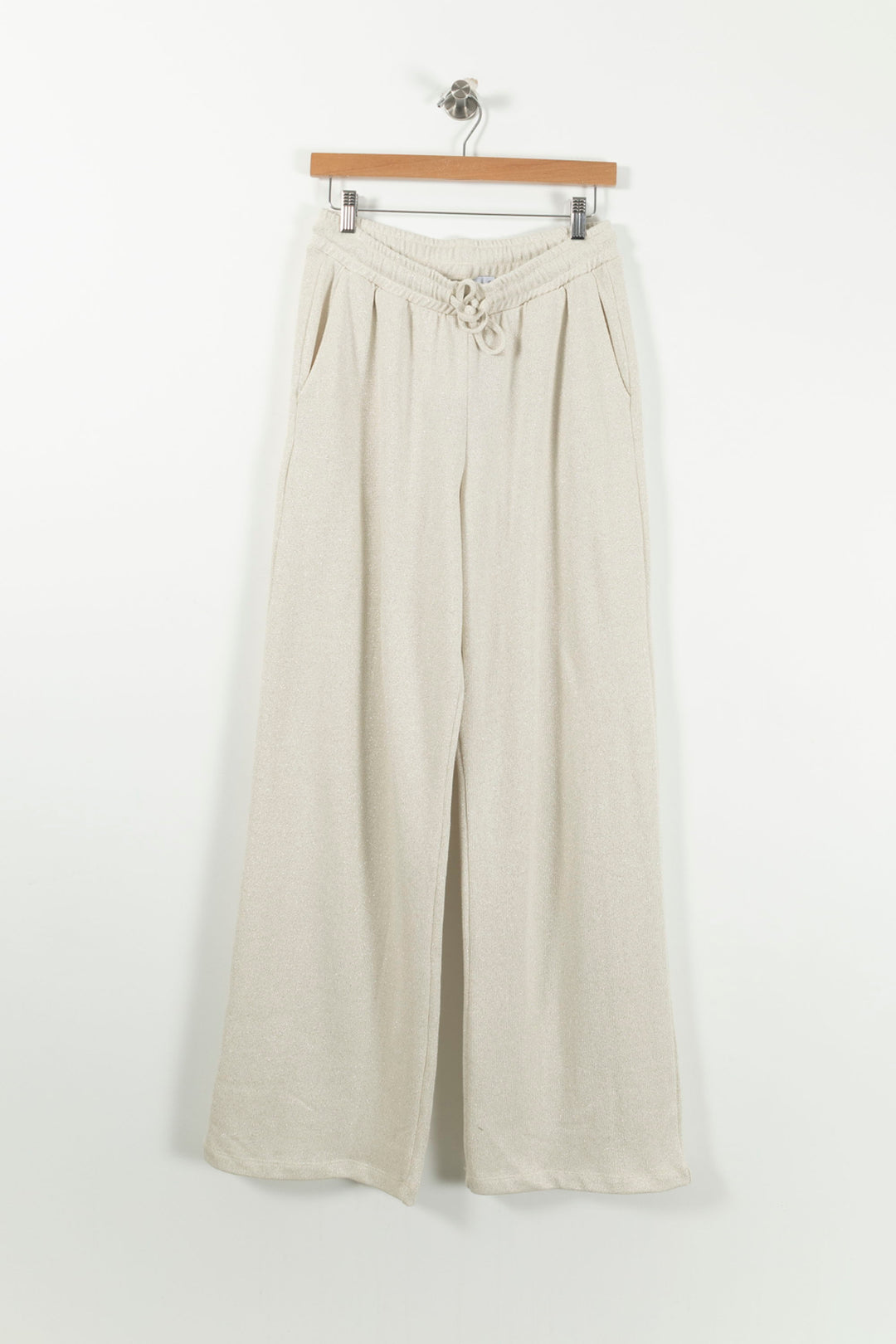 Pantalon Large Blanc - Taille S/36 de la marque La Fée Maraboutée | PARAD90744 - Vendu par Paradigme - Image 2