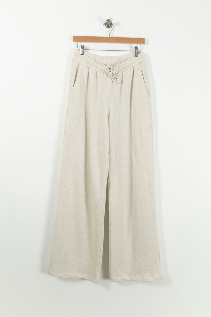 Pantalon Large Blanc - Taille S/36 de la marque La Fée Maraboutée | PARAD90744 - Vendu par Paradigme - Image 2