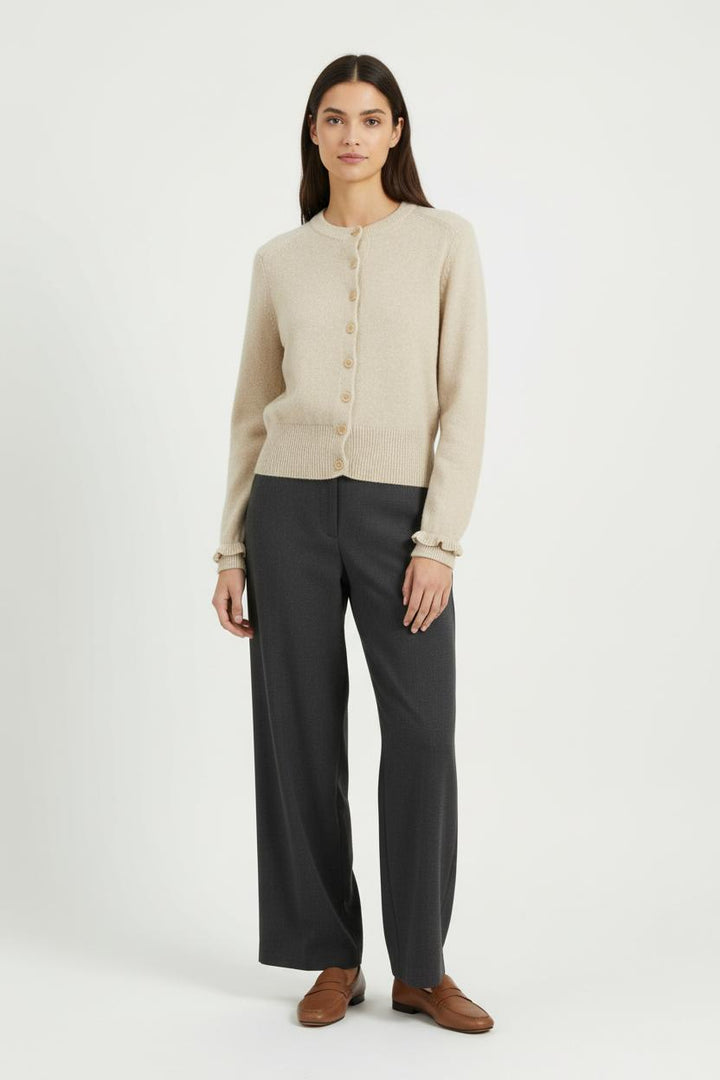 Cardigan Beige - Taille S/36 de la marque ba&sh | PARAD90747 - Vendu par Paradigme - Image 1