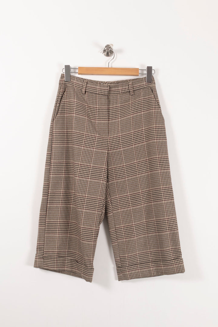 Bermuda Marron - Taille S/36 de la marque La Fée Maraboutée | PARAD90751 - Vendu par Paradigme - Image 2
