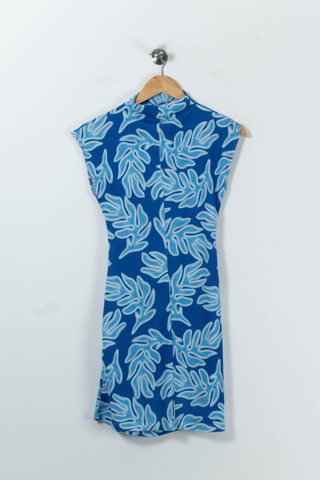 Robe Courte Bleue et Blanche - Taille XS/34 de la marque Soi Paris | PARAD90769 - Vendu par Paradigme - Image 4