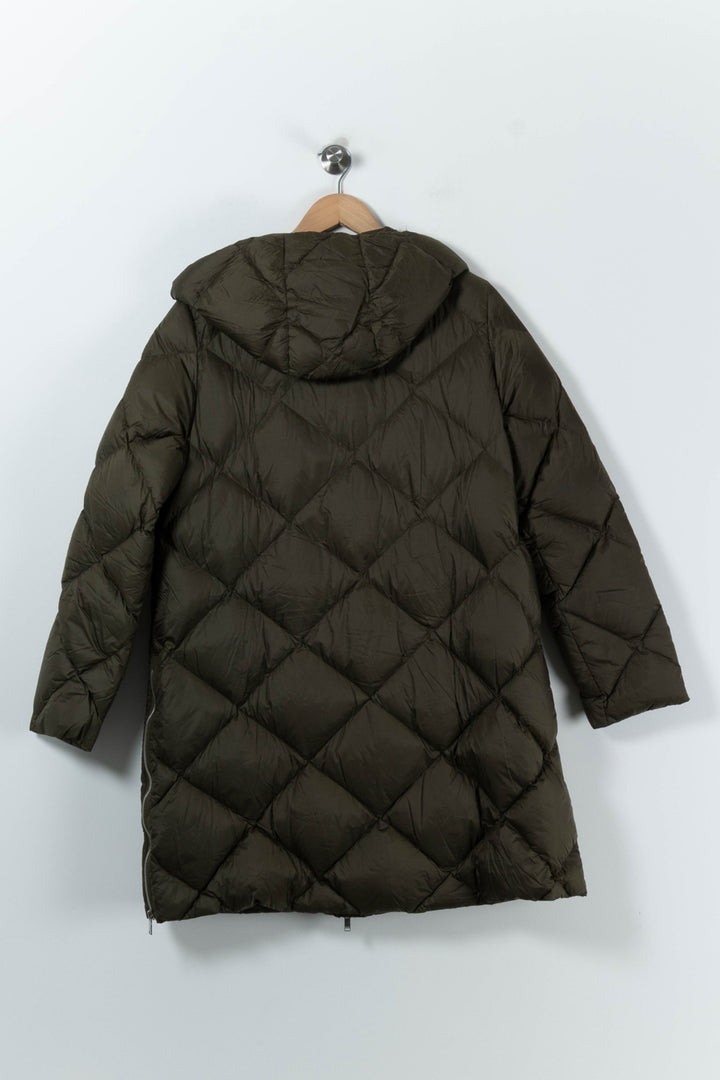 Doudoune Longue Verte - Taille M/38 de la marque Claudie Pierlot | PARAD90771 - Vendu par Paradigme - Image 4