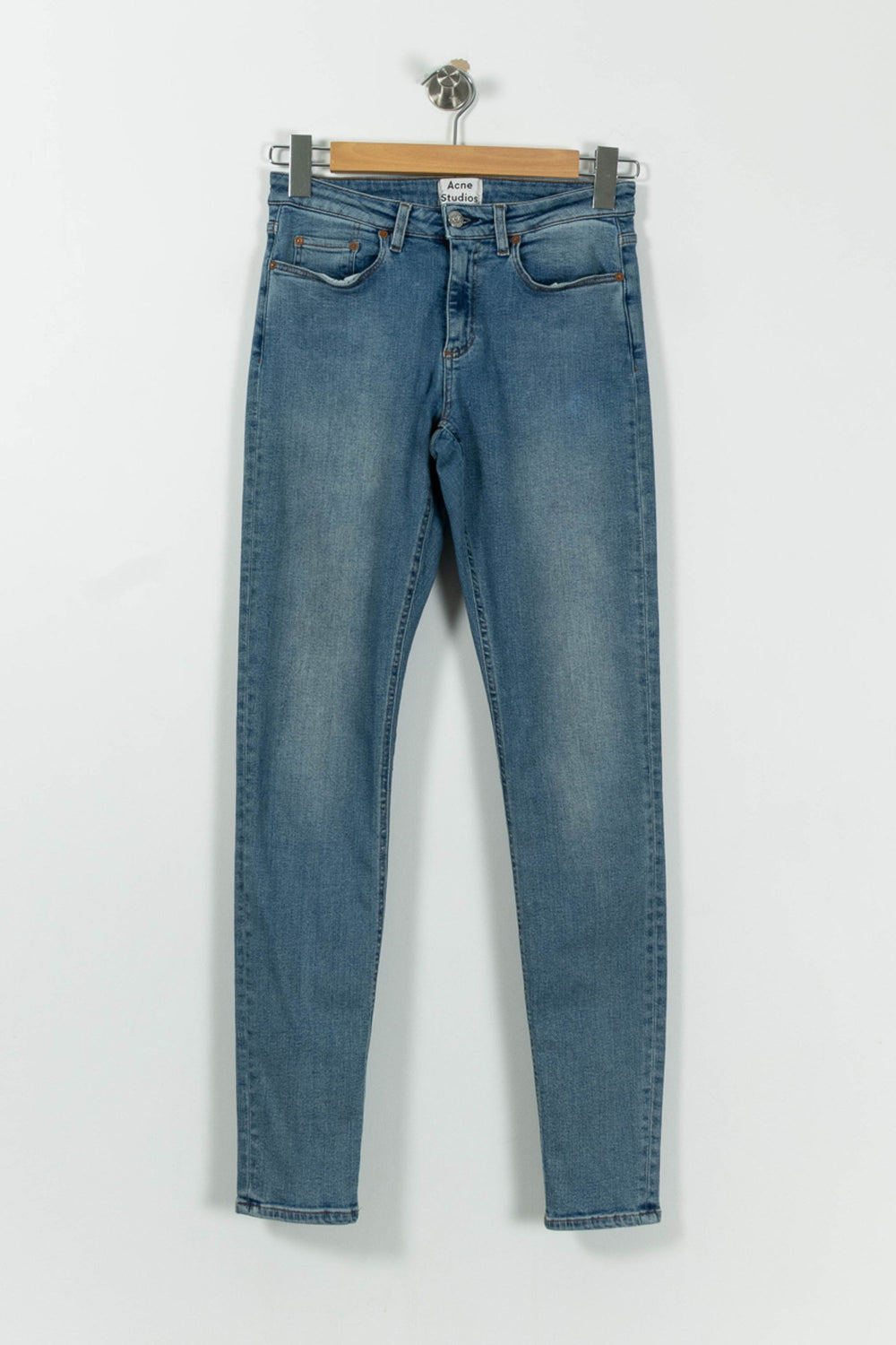 Jean Skinny Bleu - Taille S/36 de la marque Acne Studios | PARAD90774 - Vendu par Paradigme - Image 2