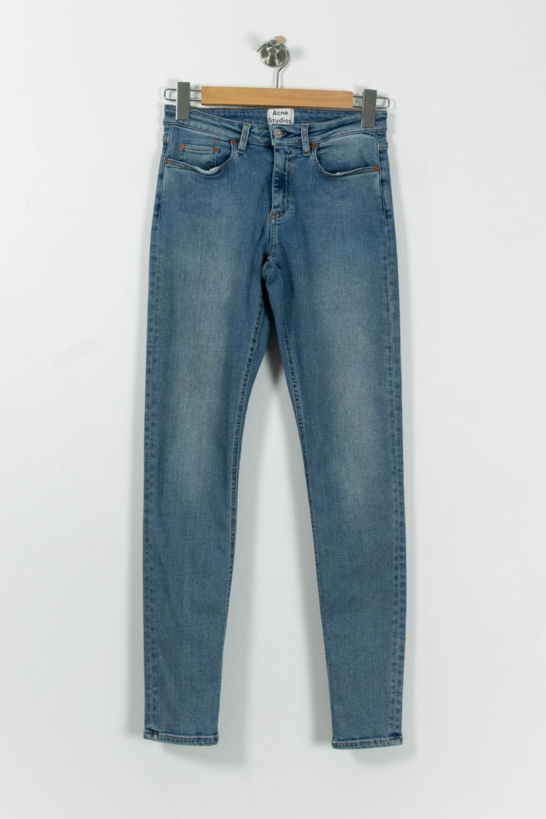 Jean Skinny Bleu - Taille S/36 de la marque Acne Studios | PARAD90774 - Vendu par Paradigme - Image 2