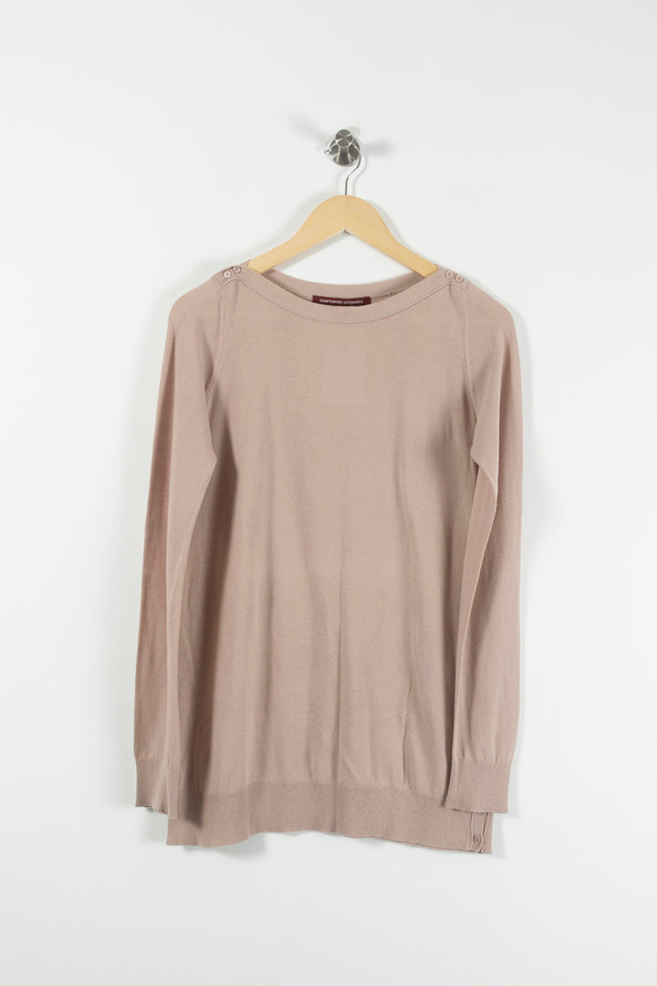 Pull Beige - Taille S/36 de la marque Comptoir des Cotonniers | PARAD90783 - Vendu par Paradigme - Image 2