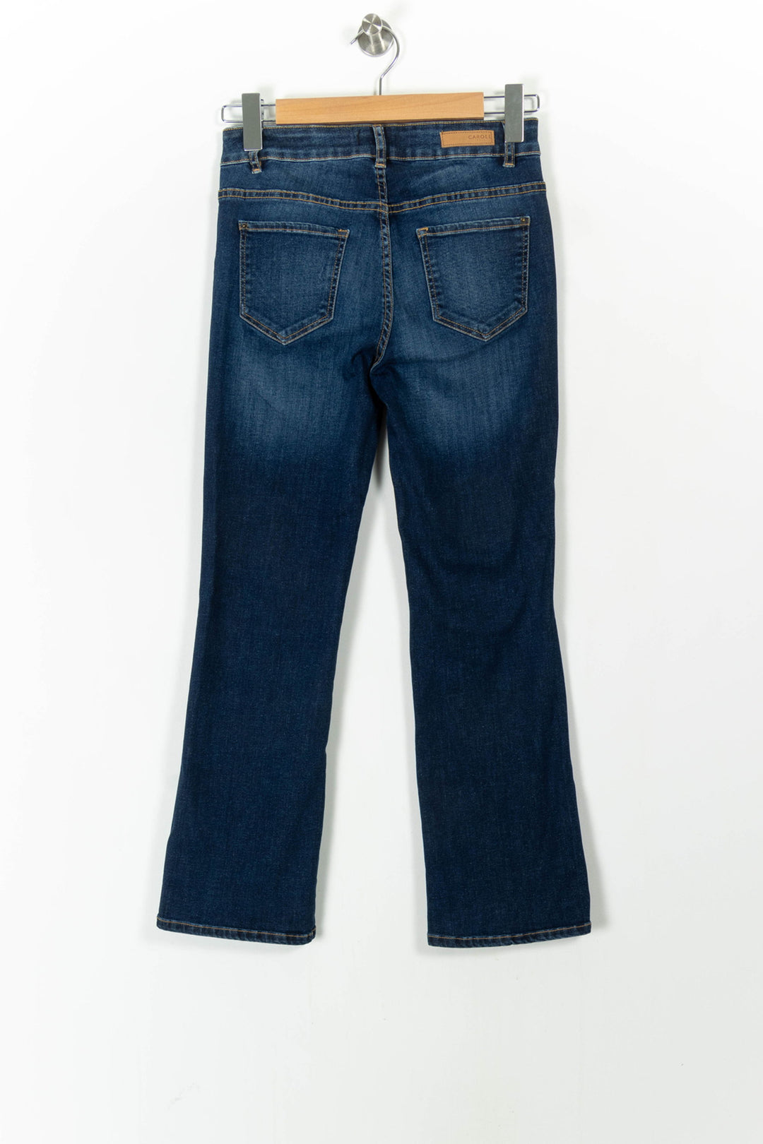 Jean Bootcut Bleu - Taille S/36 de la marque Caroll | PARAD90786 - Vendu par Paradigme - Image 4