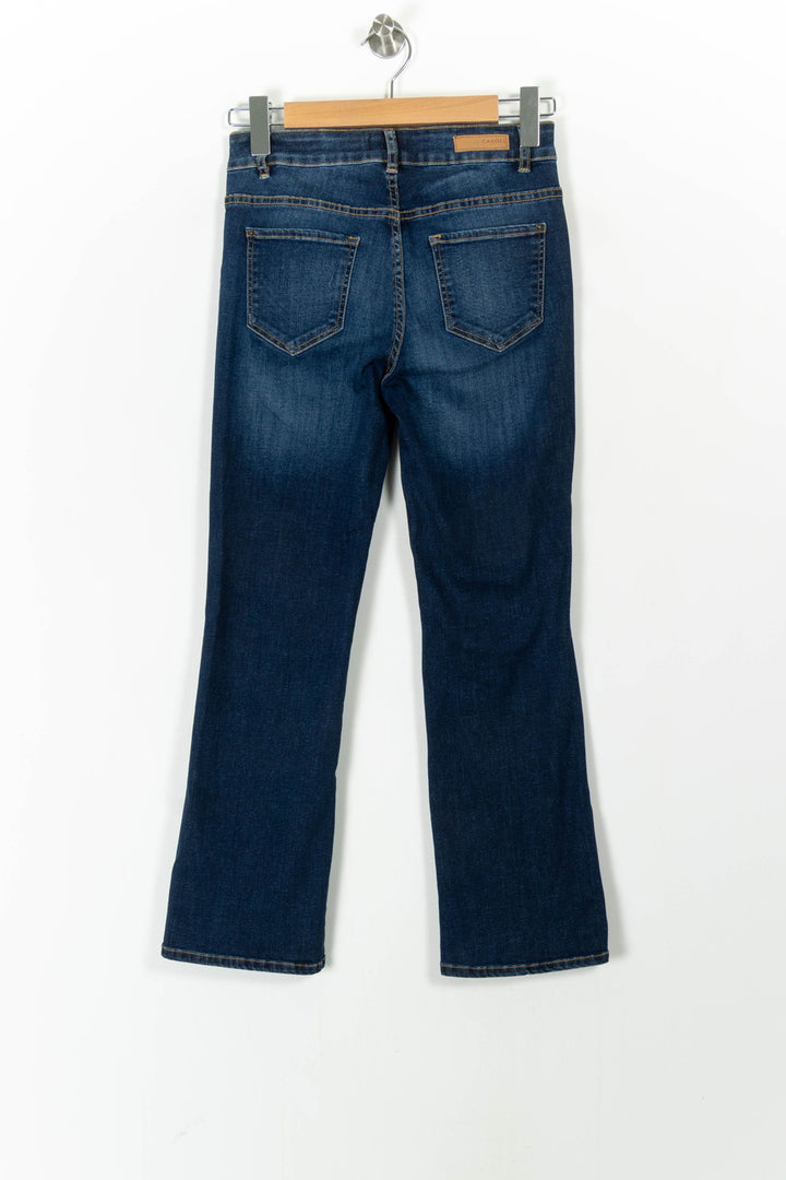 Jean Bootcut Bleu - Taille S/36 de la marque Caroll | PARAD90786 - Vendu par Paradigme - Image 4