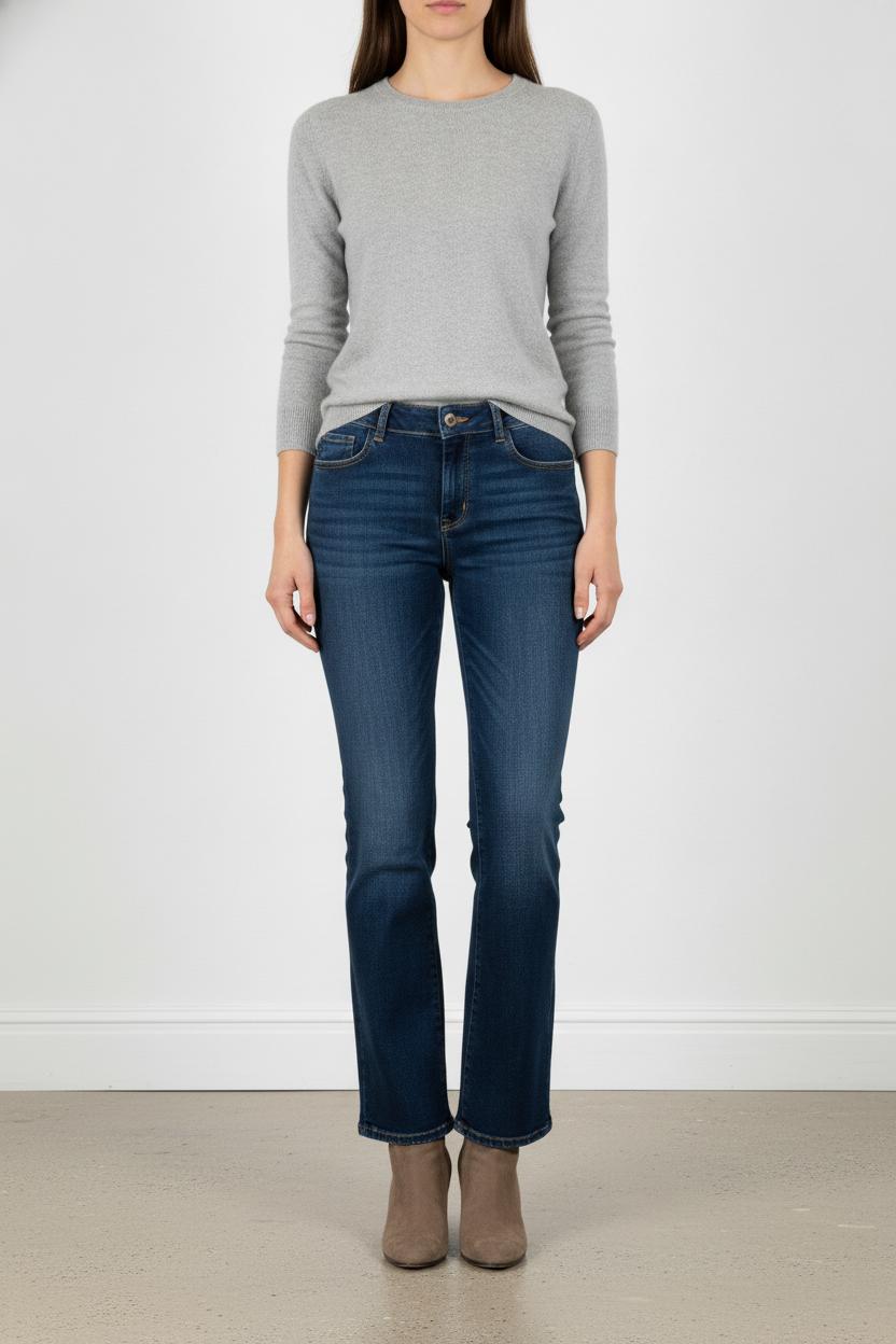 Jean Bootcut Bleu - Taille S/36 de la marque Caroll | PARAD90786 - Vendu par Paradigme - Image 1
