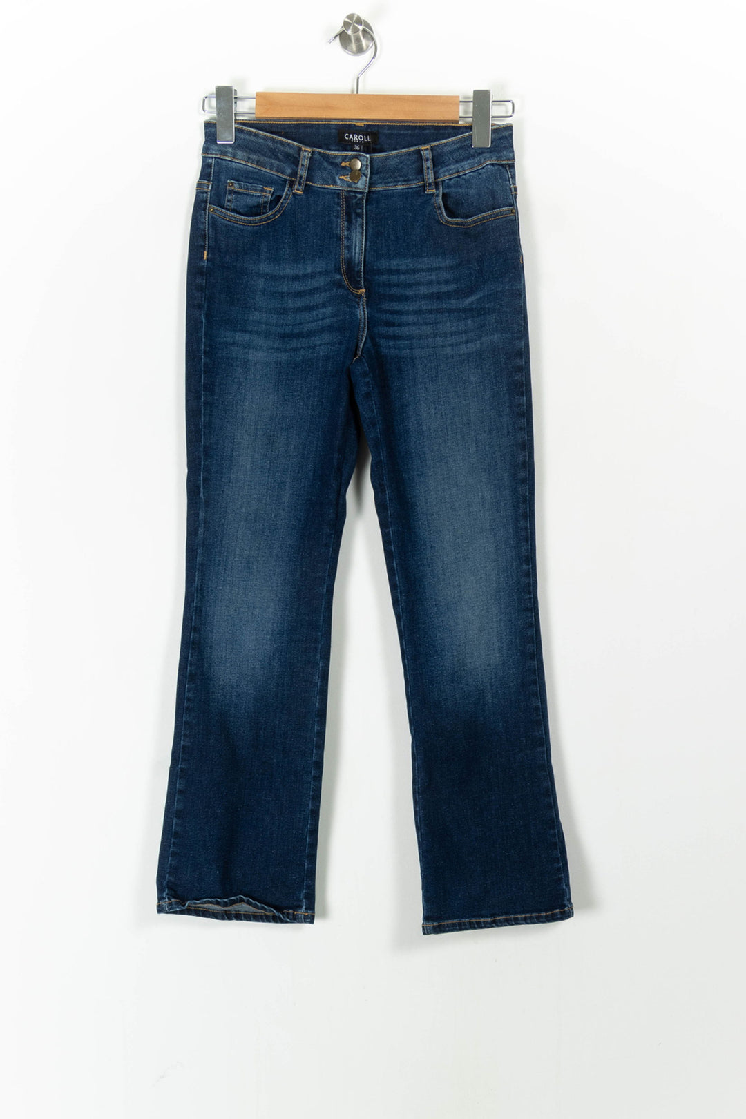 Jean Bootcut Bleu - Taille S/36 de la marque Caroll | PARAD90786 - Vendu par Paradigme - Image 2