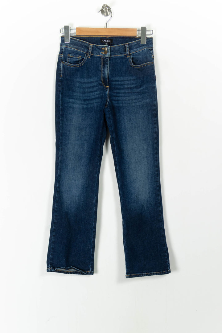 Jean Bootcut Bleu - Taille S/36 de la marque Caroll | PARAD90786 - Vendu par Paradigme - Image 2