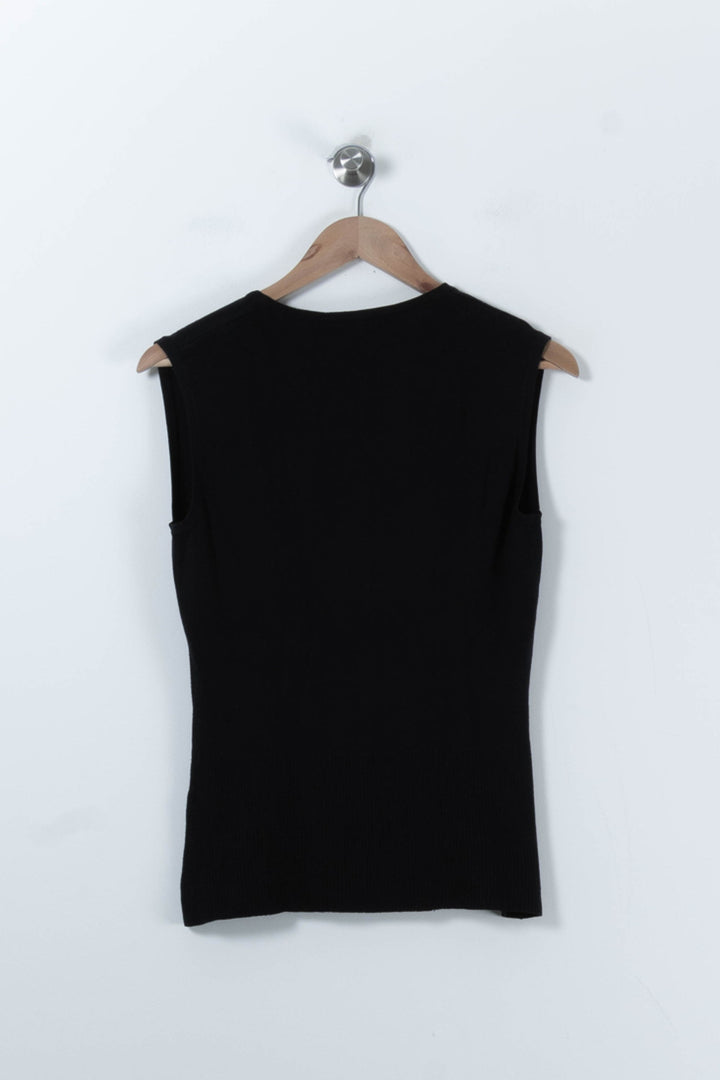 Gilet Noir - Taille M/38 de la marque Vanessa Bruno | PARAD90799 - Vendu par Paradigme - Image 4