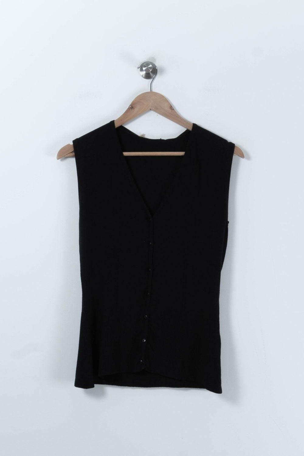 Gilet Noir - Taille M/38 de la marque Vanessa Bruno | PARAD90799 - Vendu par Paradigme - Image 2